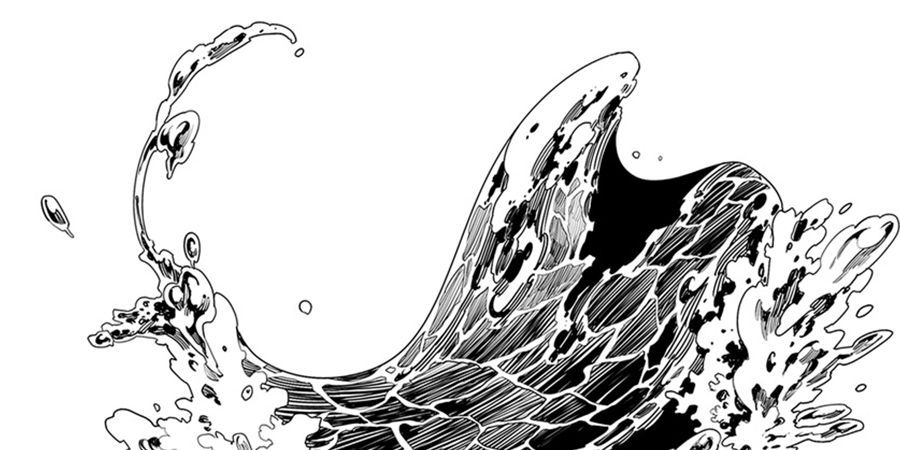 自然な水面 水しぶきの描き方 Adobe