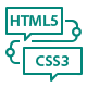Easily get started with intuitive authoring based on HTML5 and CSS3.