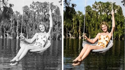 Colorize photos automatically.