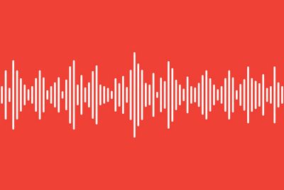 vector-sound-waves-simple-white-lines-on-orange-background-equaliser -динамическая-визуальная-векторная-иллюстрация