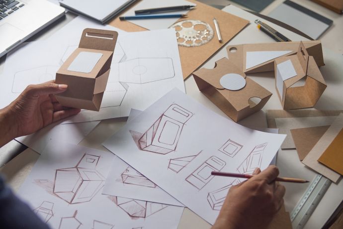 concevoir des packaging, l’une des spécialités du graphisme