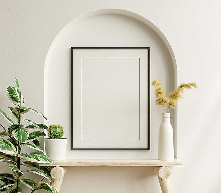 A photo frame in A3 format