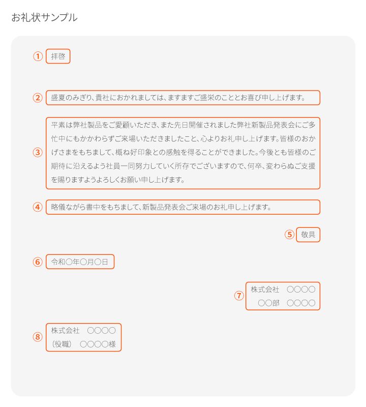 ありがとう と喜ばれるお礼状の作り方 Adobe