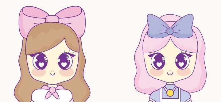 how to draw chibi girls step by step