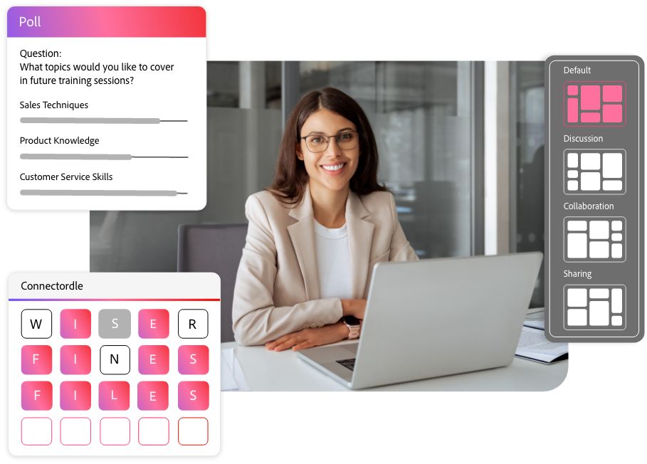 Download Adobe Connect for trainings and webinars