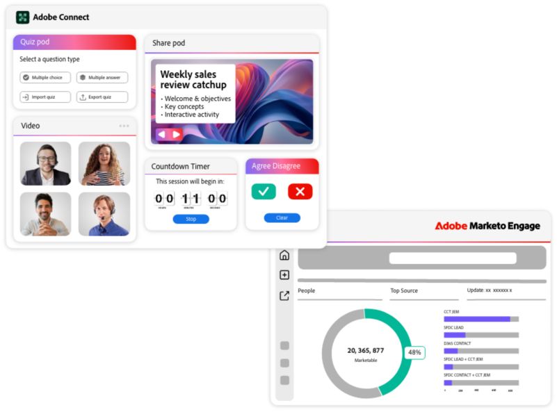 Adobe Connect with Adobe Marketo Engage