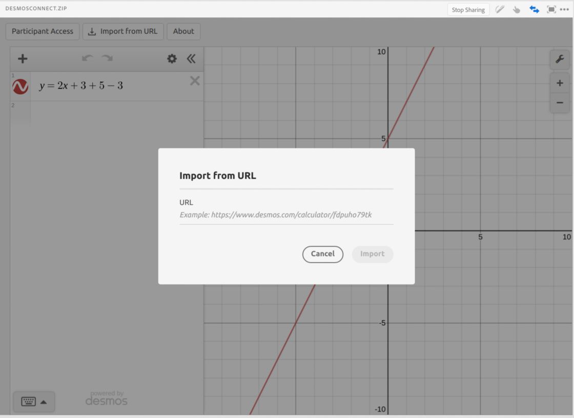 Desmos Connect