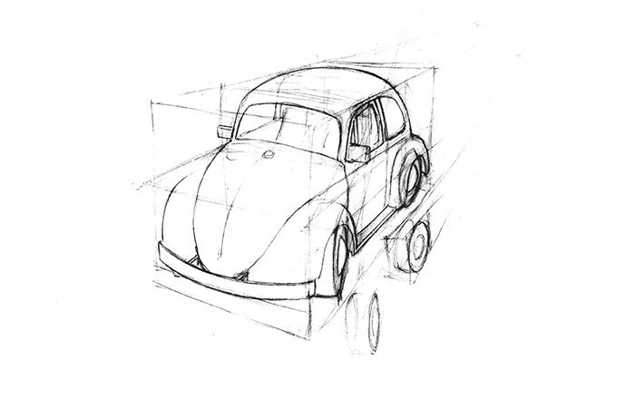 車 イラスト 書き方 簡単