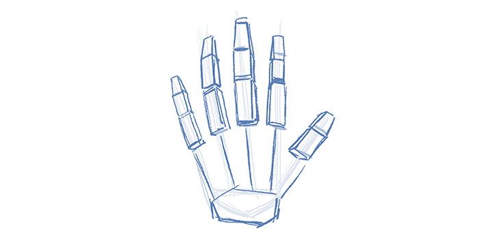 Hand-Drawn Boxes  How to draw hands, Pencil drawing images