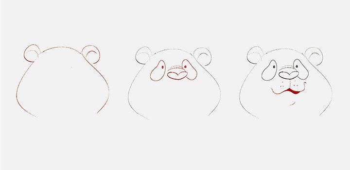 Cómo dibujar un panda | Adobe