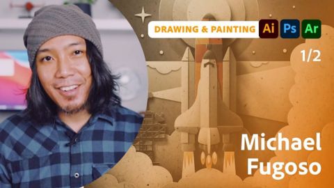 Michael Fugoso AR drawing and painting class