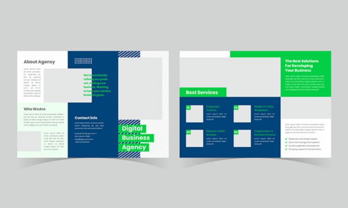 Exemple de brochure d’entreprise 
