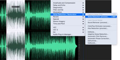 Noise cancelling adobe outlet audition