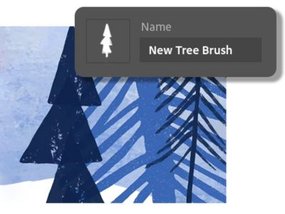 Pine Tree Photoshop Brush