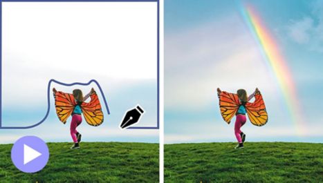 Fotos automatisch neu einfärben.