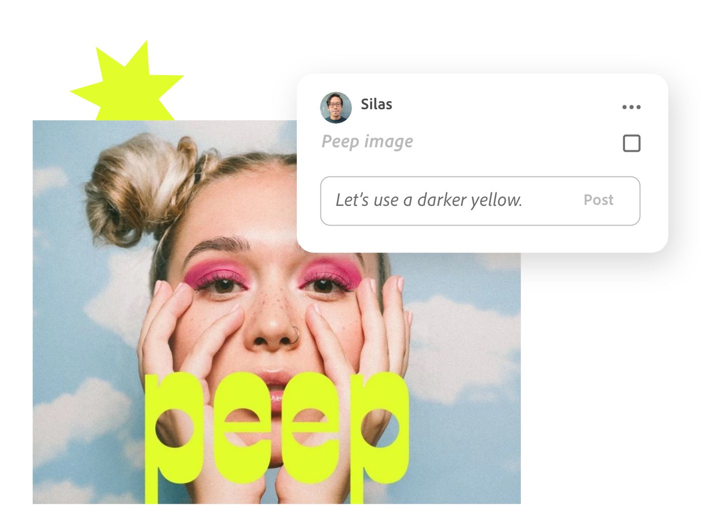 Collaborate with comments.