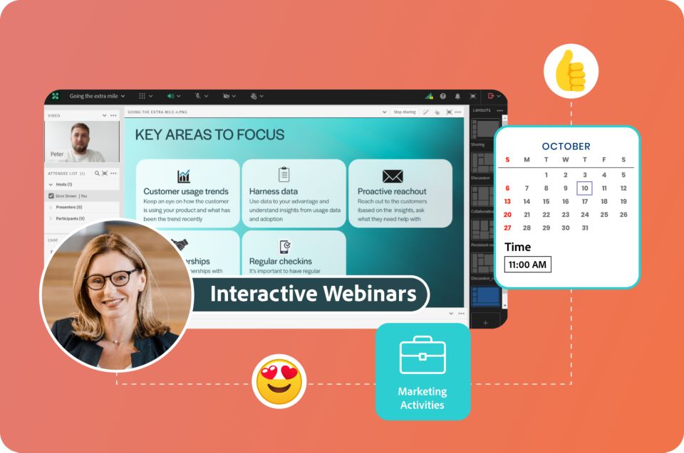 Salles de réunion Adobe Connect