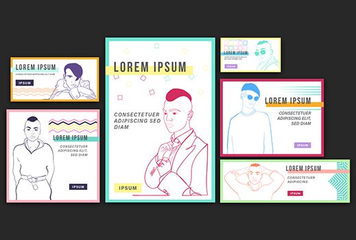 banner design templates illustrator