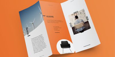 Pop Brochure Layout