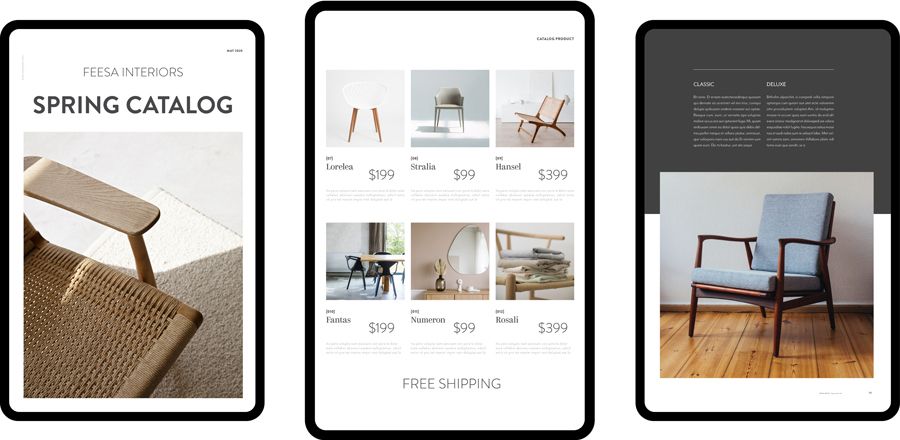 Create Catalog Designs.