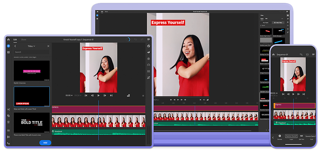 Video editing app | Mobile video editing | Adobe Premiere Rush