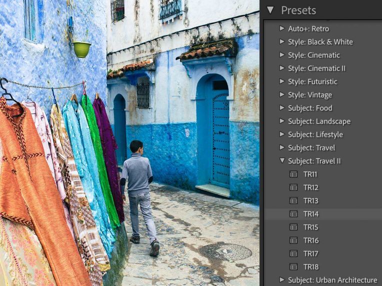 Adobe Lightroom Classic presets