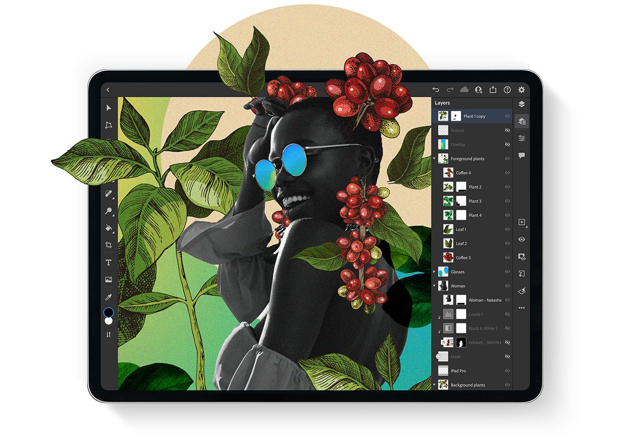 Adobe Photoshop теперь на iPad | Adobe Photoshop