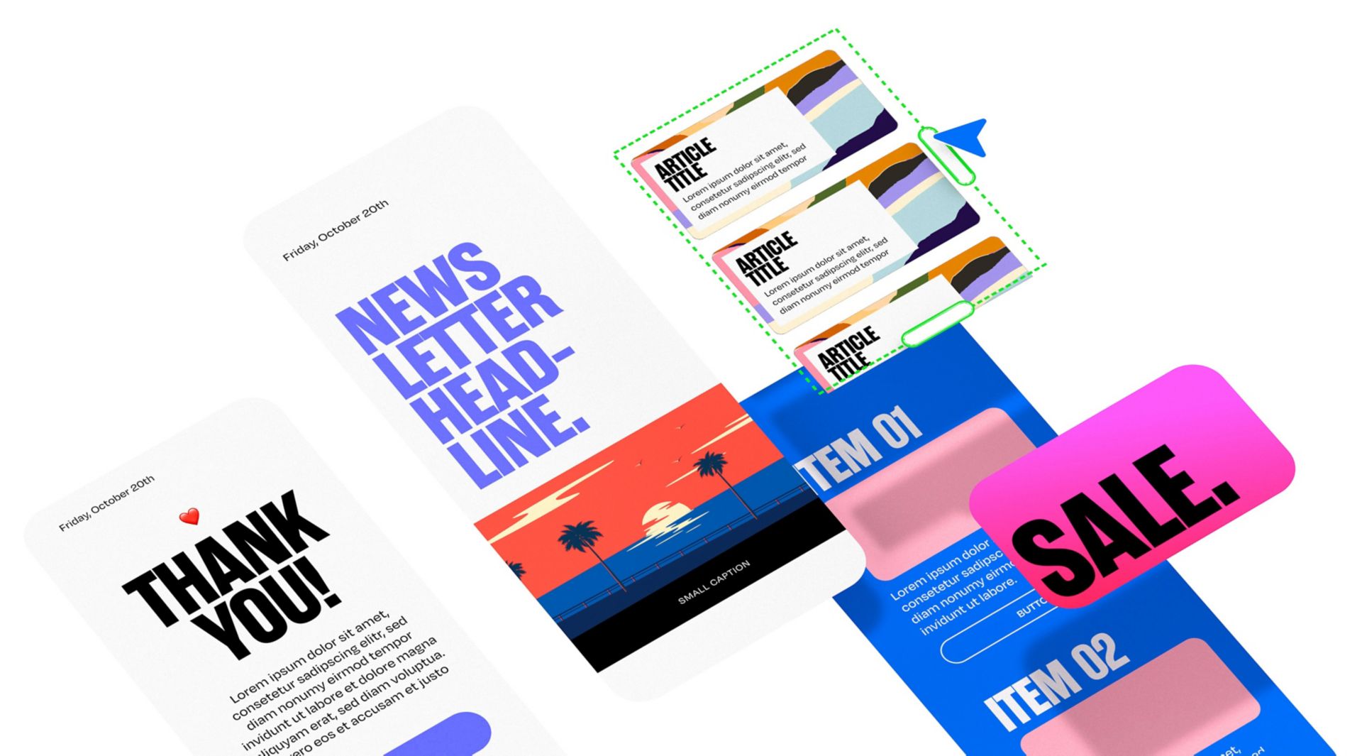 Email Mockup & Email Template Design Software | Adobe XD