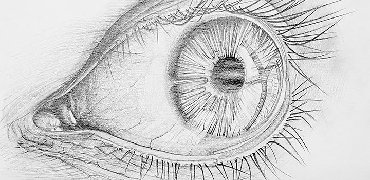 Cómo dibujar un ojo realista para principiantes | Adobe