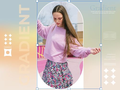 The same image is mirrored using the Flip Vertical tool in Adobe Photoshop 