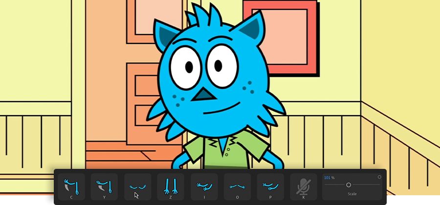 create a cartoon character online