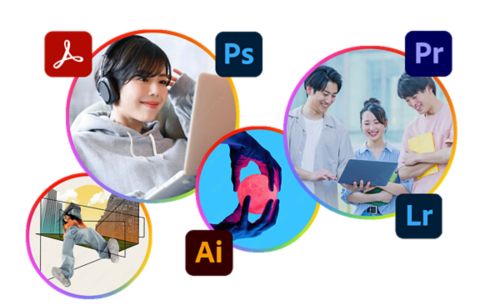 Adobe Creative Cloud学生 教職員個人向け アドビ公式