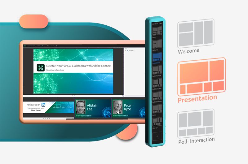 Adobe Connect Custom Layouts