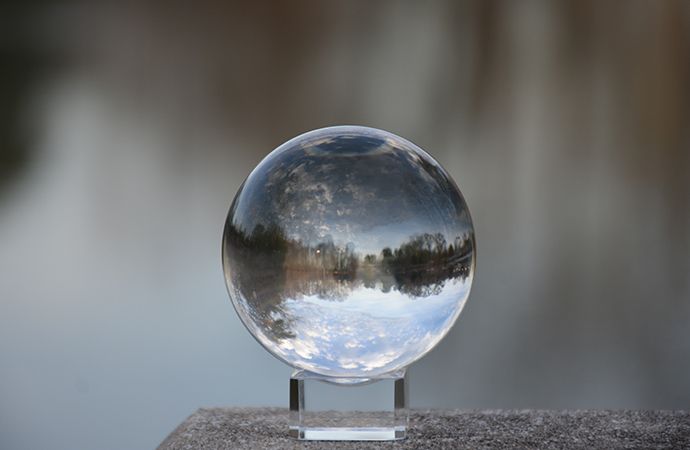 Here's how to get that creative crystal ball effect in your