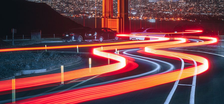 How to light trail photography