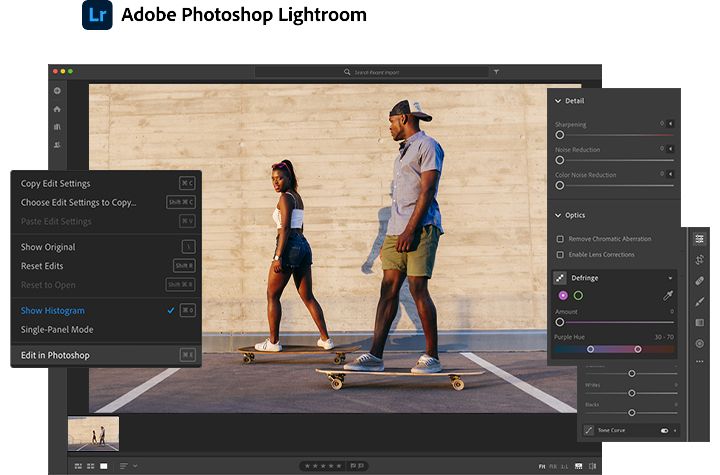 Adobe lightroom shop