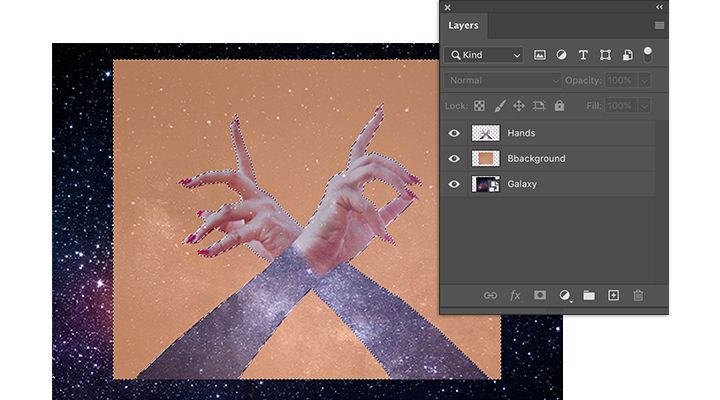 Use Selections and Layer Masks to cut out objects in Adobe Photoshop