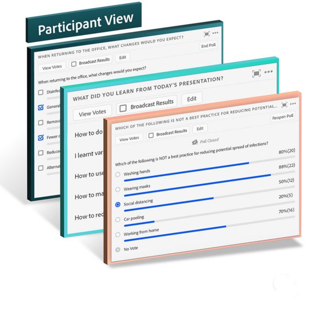 Multi-dimensional polls