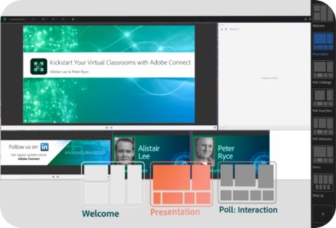 Formation virtuelle interactive avec storyboards