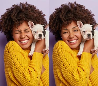 Extend photo backgrounds