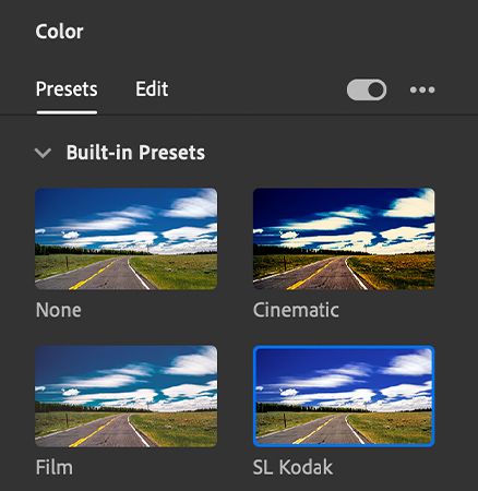 Add video filters to your recordings | Adobe