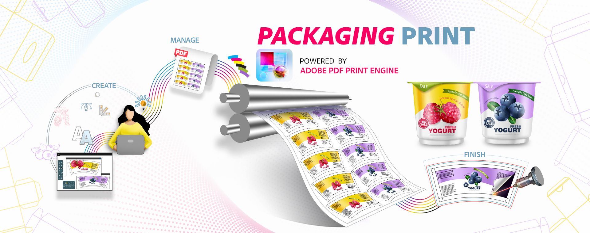 Print deals and packaging