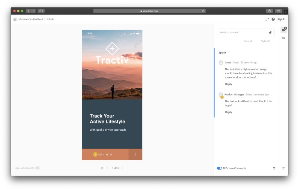 Collecting feedback throughout the design process